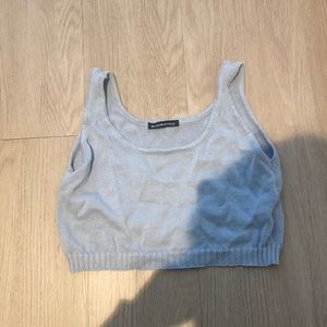Brandy Melville knit crop top